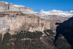 Monte Perdido in Ordesa National Park, Huesca. Spain. photo