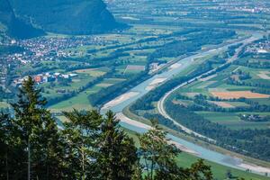 beautiful panorama of Liechtenstein photo