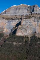 Scenic view of famous Ordesa Valley, NP Ordesa y Monte Perdido, Spain. photo