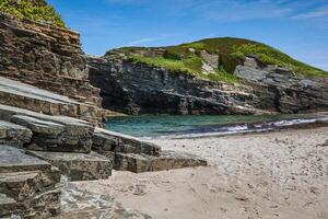 Rocky coast of Spain. Galicia photo