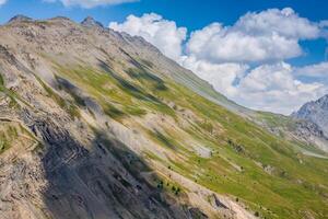 view of Livigno valley in summer photo