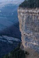 Monte Perdido in Ordesa National Park, Huesca. Spain. photo