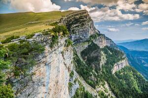 cañón Delaware anísclo en parque nacional Ordesa y monte perdido, España foto