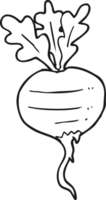 black and white cartoon turnip png