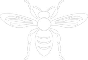 hornet  outline silhouette vector