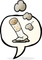 speech bubble cartoon cigarette png