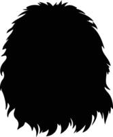 Puli  silhouette portrait vector