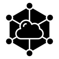IoT Ecosystem icon line vector illustration