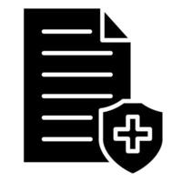 Health Insurance icon line vector illustration