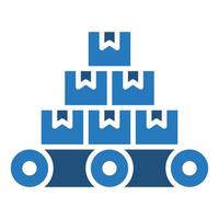 Mass Production icon line vector illustration