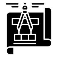 Engineering Design icon line vector illustration