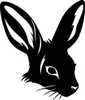 bilby silhouette portrait vector