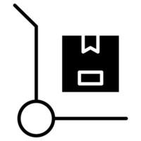 Materials Handling icon line vector illustration