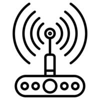 IoT Sensors icon line vector illustration