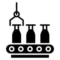 Assembly Line icon line vector illustration