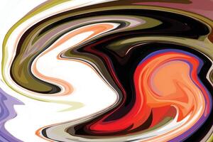 Liquid background abstract 3d render futuristic background . vector