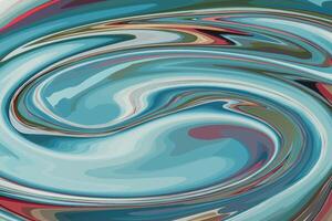 Liquid background abstract 3d render futuristic background . vector