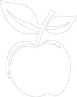 peach  outline silhouette vector