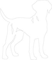 Pointer  outline silhouette vector