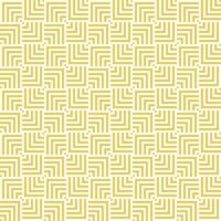 Yellow seamless abstract geometric overlapping squares pattern vector