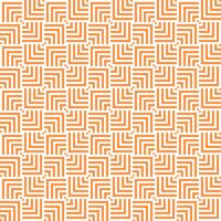 White and orange seamless abstract geometric overlapping squares pattern vector