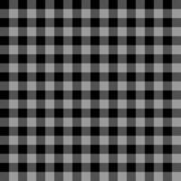 Seamless Repeating Gray And Black Buffalo Plaid Pattern vector