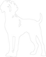 Pointer  outline silhouette vector