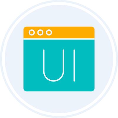 Ui Glyph Two Colour Circle Icon