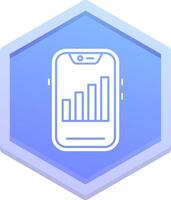 Signal Polygon Icon vector