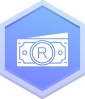 Rand Polygon Icon vector