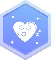 Sleep Polygon Icon vector