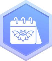 Demon Polygon Icon vector