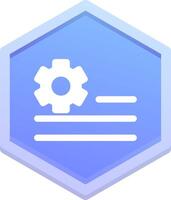 Deploy rules Polygon Icon vector