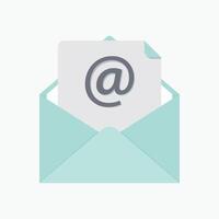 Email electronic mail vector illustration graphic icon symbol