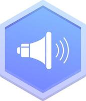 volume up Polygon Icon vector