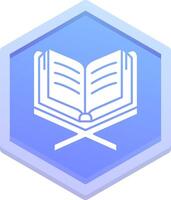 Read Polygon Icon vector