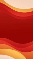 Abstract background red orange color with wavy lines and gradients is a versatile asset suitable for various design projects such as websites, presentations, print materials, social media posts vector