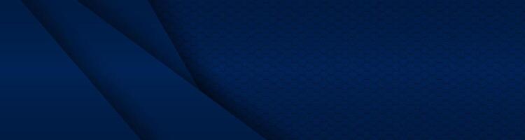 blue hexagon material modern background vector