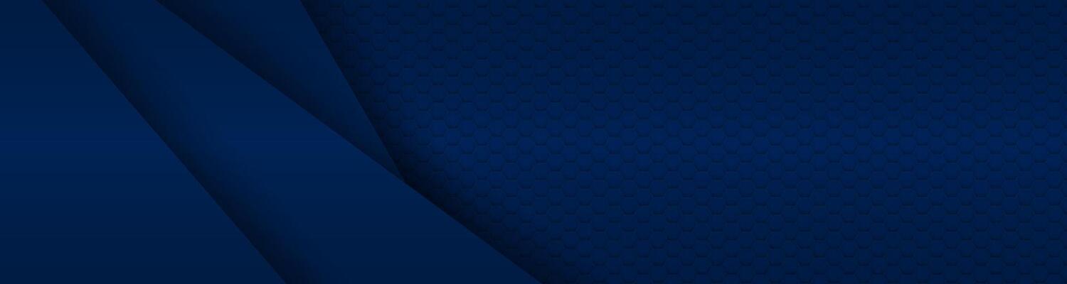 blue hexagon material modern background
