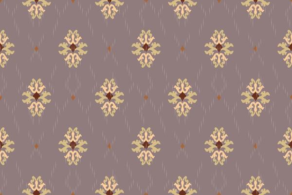 Ikat tribal Indian seamless pattern. Ethnic Aztec fabric carpet mandala ornament native boho chevron textile.Geometric African American oriental traditional vector illustrations. Embroidery style.