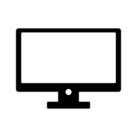 monitor icon design vector template