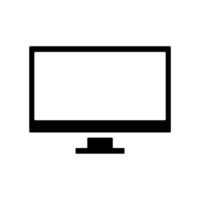 monitor icon design vector template
