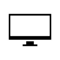 monitor icon design vector template