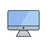 monitor icon design vector template