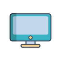 monitor icon design vector template