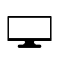 monitor icon design vector template