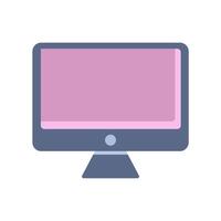 monitor icon design vector template