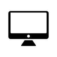 monitor icon design vector template