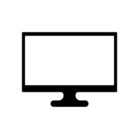 monitor icon design vector template