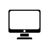 monitor icon design vector template